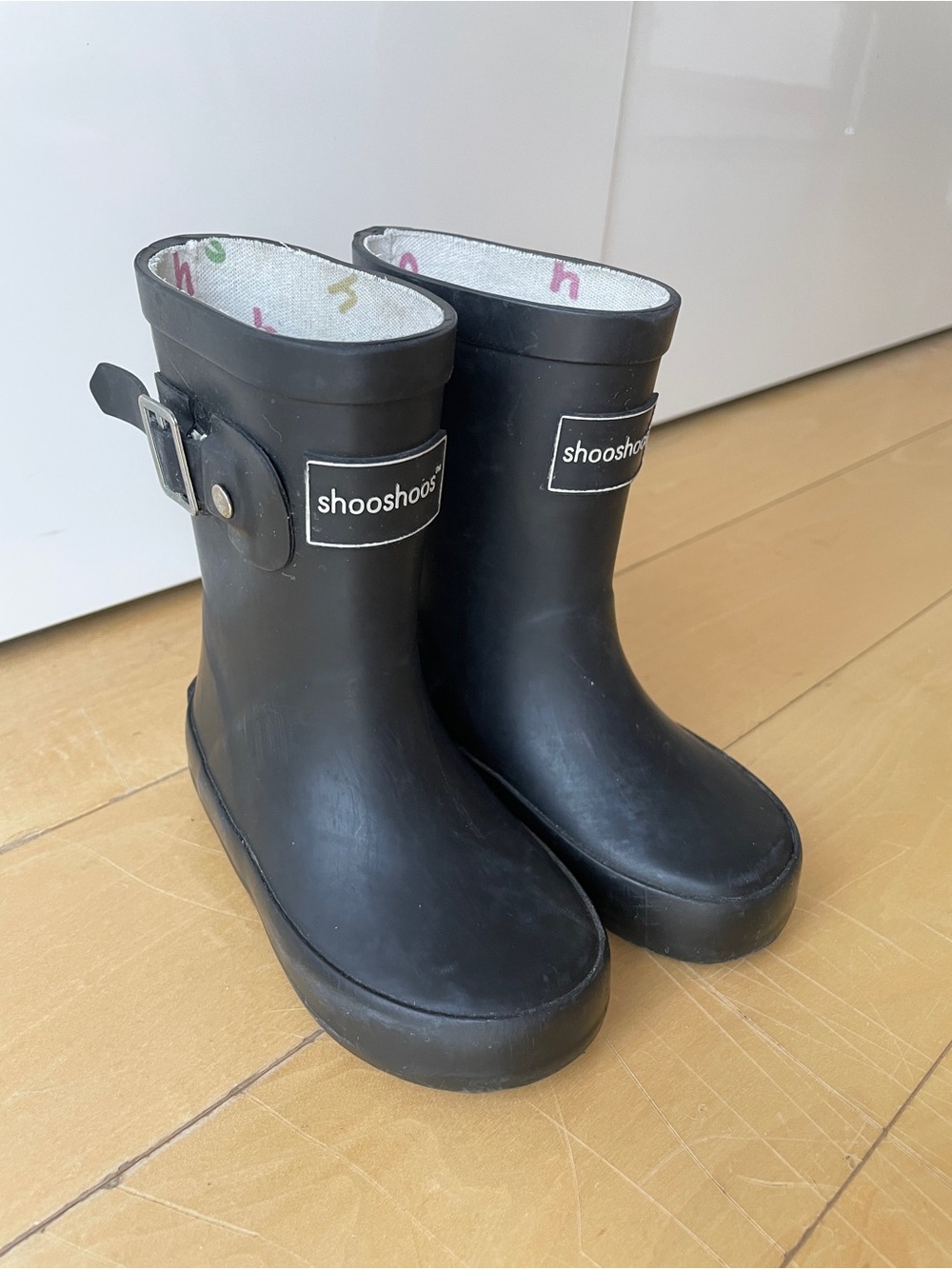 Kids' Black Rain Boots